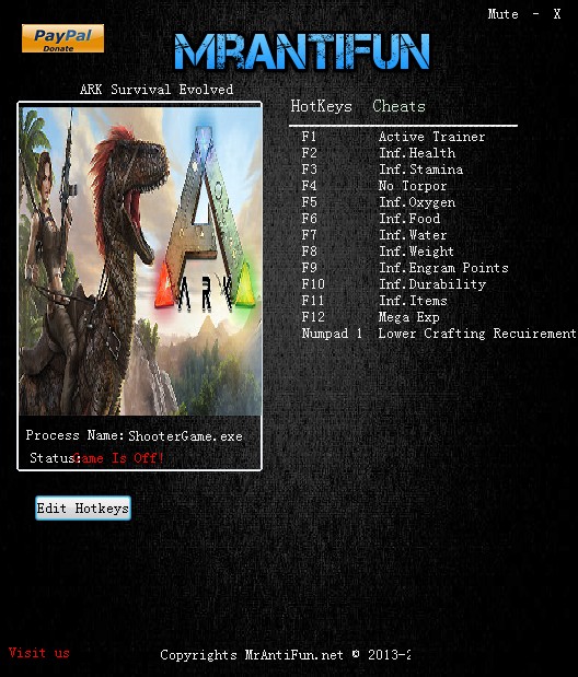 方舟生存进化修改器 方舟生存进化修改器