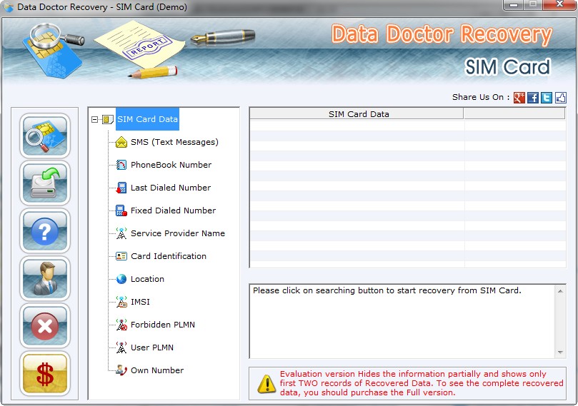 SIM卡数据恢复软件
