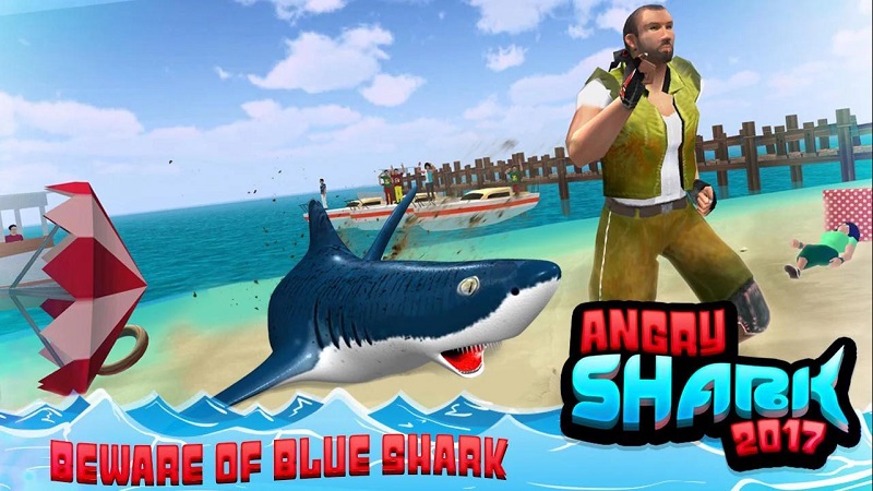 愤怒的鲨鱼手游(angry shark 2017) v1.2 安卓版0