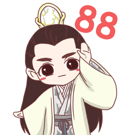 Q版花千骨白子画表情包