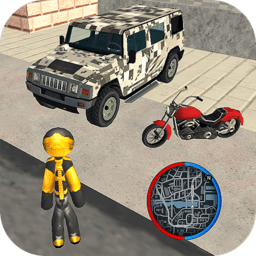 火柴人绳索英雄迈阿密无限金币钻石版