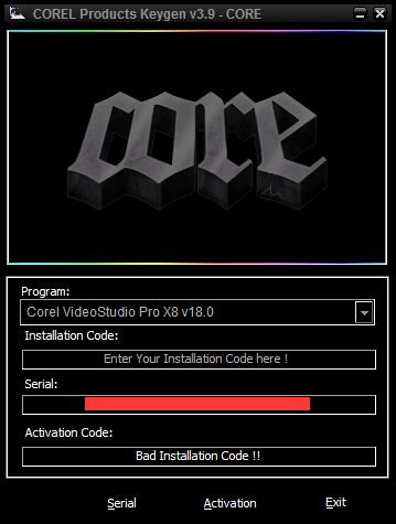 会声会影x8注册机