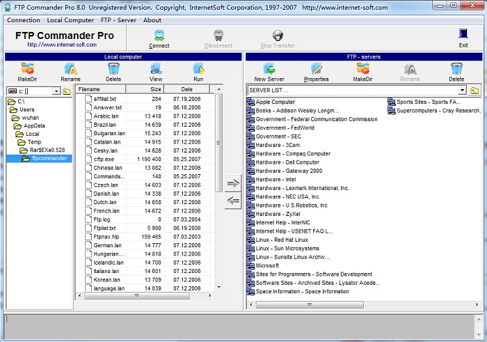 FTP Commander(FTP上传工具) v8.980
