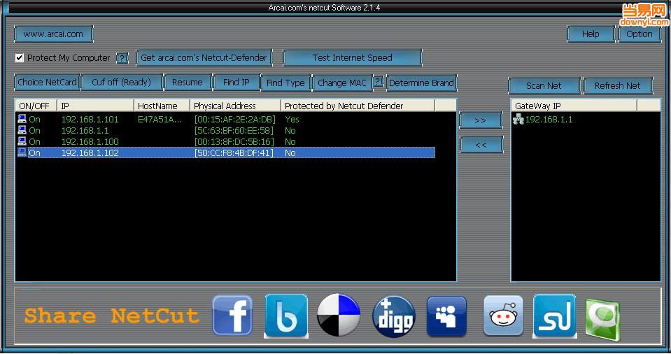 网络剪刀手netcut(断网工具) v2.14 正式版0