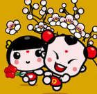 招财童子高清壁纸