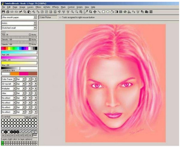 TwistedBrush绘画软件 v20.04 免费版0