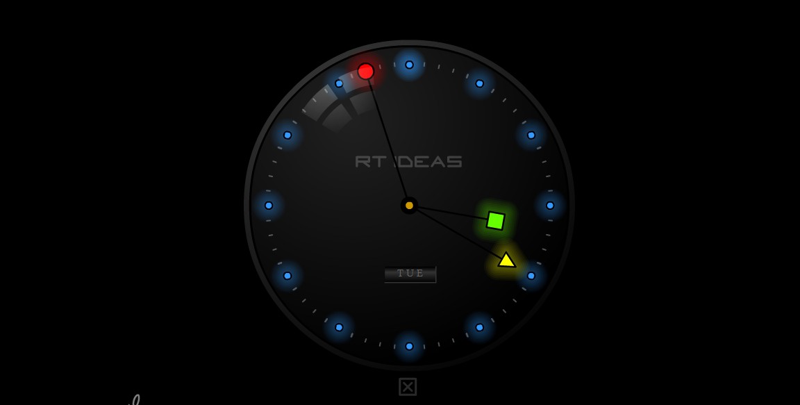 夜光时钟屏保 最新版0
