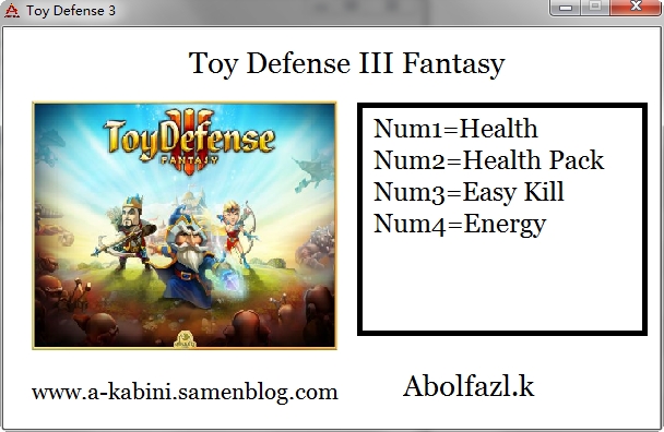 玩具塔防3幻想四项修改器 v3.0 绿色版0