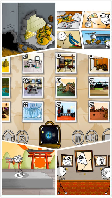 火柴人联盟坑爹大冒险手机游戏 v1.0 安卓版 0