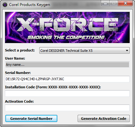 会声会影x6注册机