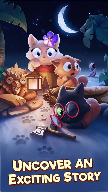 tropicats无限钻石版(三消游戏) v1.0.94 安卓版4