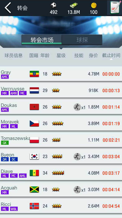 梦幻足球经理汉化版 v1.18.16 安卓版1