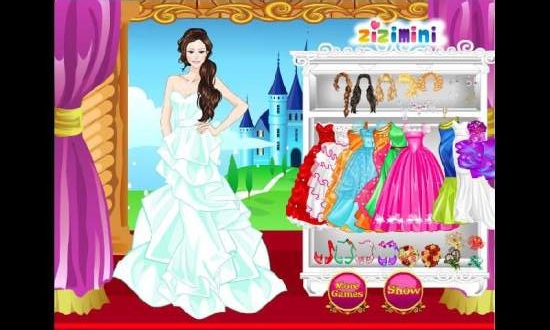 公主试婚纱游戏