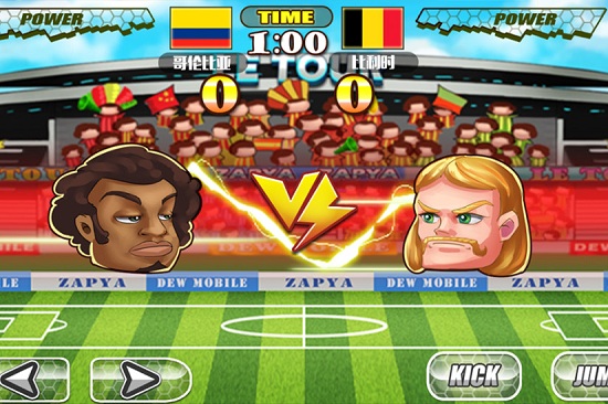 格斗足球全部人物解锁版 v1.3.0 安卓无限星星版0