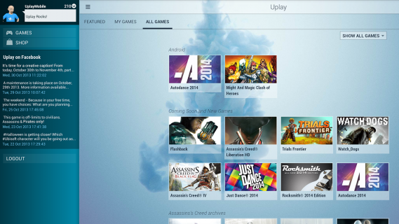 Uplay手机客户端(育碧app) v8.2.0 安卓版 0