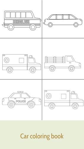 汽车图画书手机游戏(car coloring book) v1.0.0 安卓版3