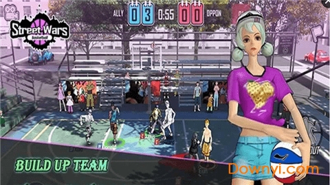 街头战争篮球游戏