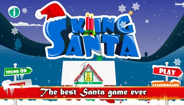 圣诞老人滑雪手游(ski santa) v1.0 安卓版1