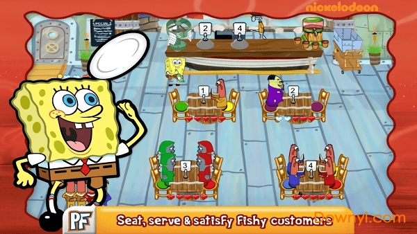 海绵宝宝餐厅手机版(spongebob diner dash) v3.25.3 安卓版0