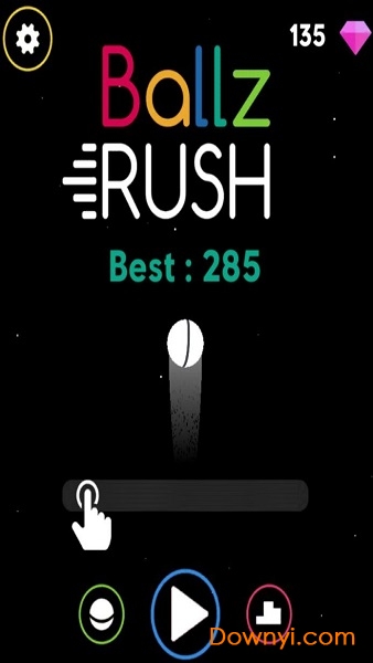 蛋蛋冲刺手游(ballz rush) v1.1 安卓版2