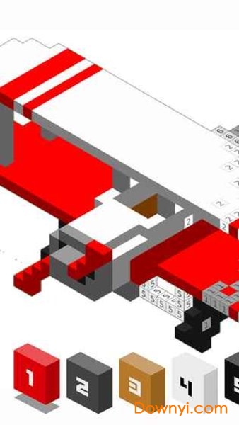 方块填色3d最新版(3d color by number) v1.1 安卓版3