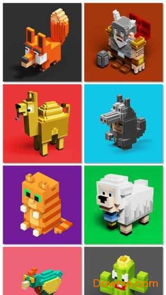 方块填色3d最新版(3d color by number) v1.1 安卓版5