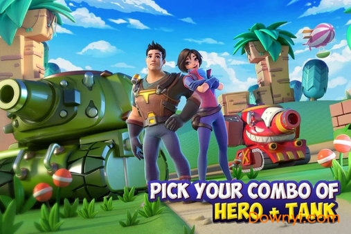 dank坦克无限钻石版(炸裂坦克团) v2.3.5 安卓版4