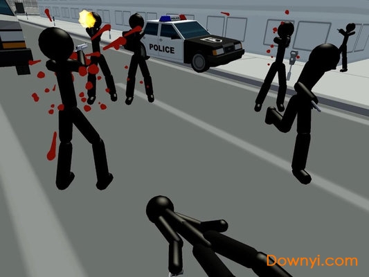 三维城市火柴人射击最新版(stickman city shooting 3d) v1.06 安卓版0