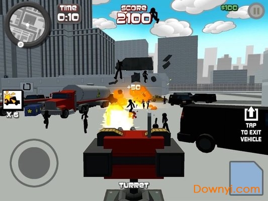 三维城市火柴人射击最新版(stickman city shooting 3d) v1.06 安卓版2