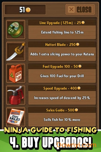 忍者钓鱼中文版 v2.0.7 安卓版1