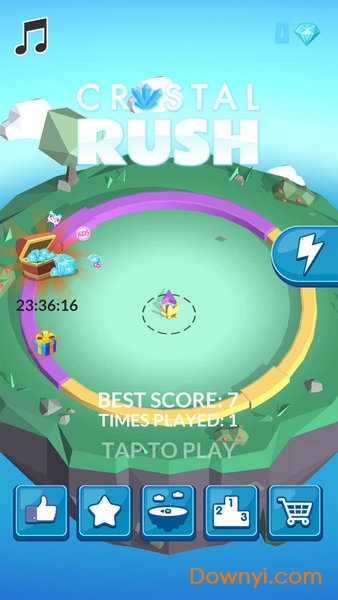 水晶冲击钻石世界手机版(crystal rush) v1.0.21 安卓版1