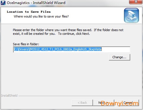 奥西oce im3512/4512打印机驱动 免费版1