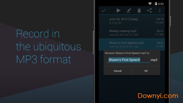 高品质mp3格式录音机