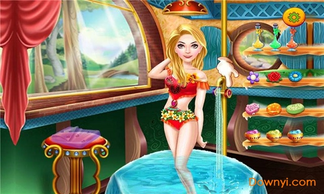 芭比公主泳池派对游戏