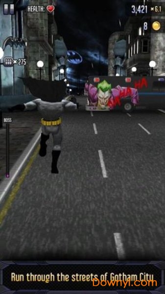 蝙蝠侠与闪电侠英雄跑酷手机版(batman the flash hero run) v2.3 安卓版 1