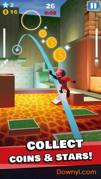 火箭骑士汉化版(rocket riders) v0.1 安卓版1