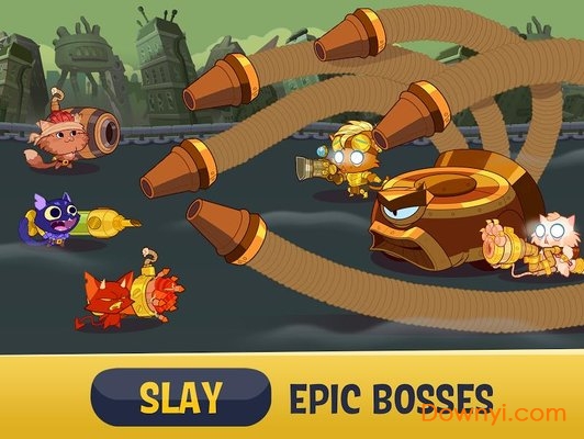 蒸汽猫闲置rpg游戏