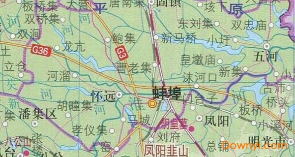 安徽省地图高清版 安徽地形图高清版大图