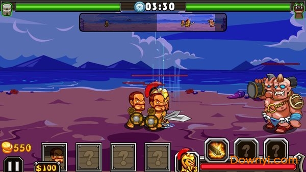 斯巴达战神手机游戏