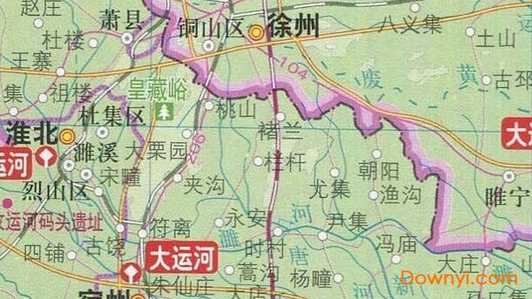 安徽地图地形版 免费版 1