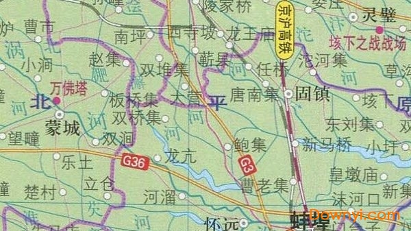 安徽地图地形版 安徽省地形图高清版