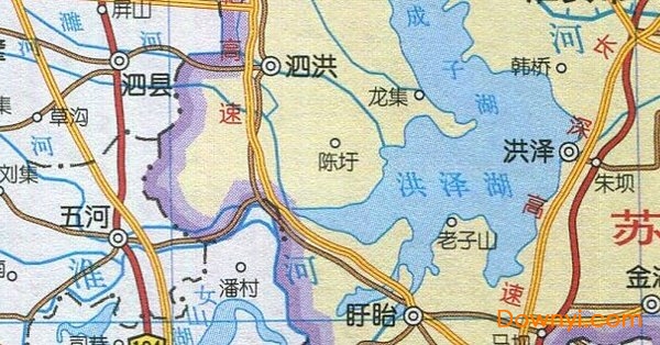 安徽交通地图高清版