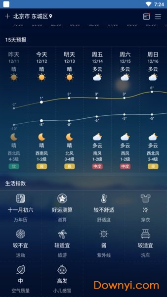 实况天气预报app