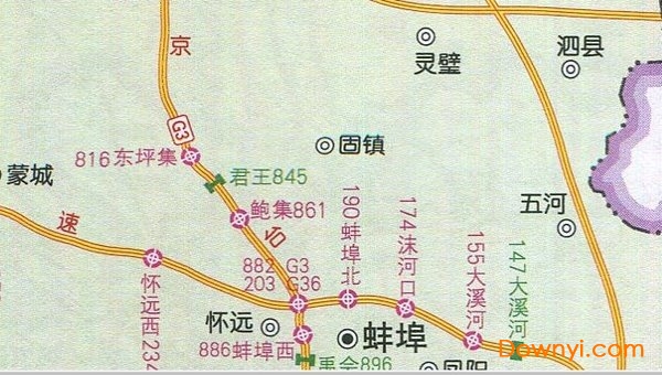  安徽省最新高速公路图