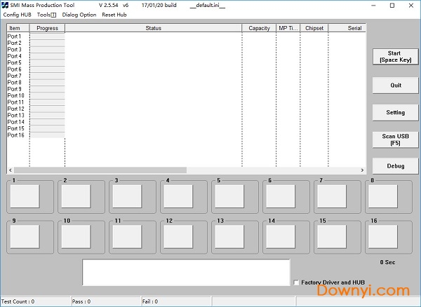 慧荣sm3267ae主控u盘量产工具 v2.5.54 绿色版0