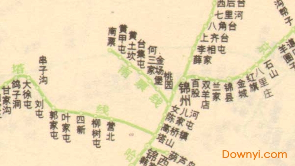 辽宁铁路线路地图高清版 免费版 0