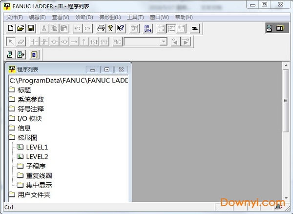 fanuc ladder iii(梯形图编辑软件) v8.0 中文版0