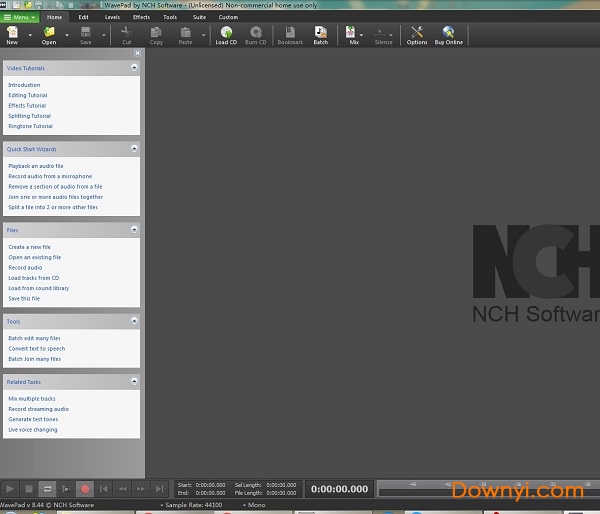 声音编辑软件(wavepad) v8.44 免费版0