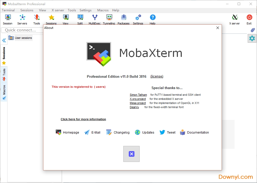 mobaxterm11专业修改版 v11.0 绿色版 0