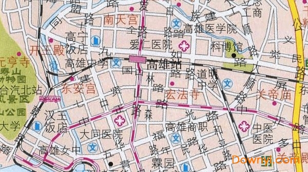 高雄市区地图全图 1